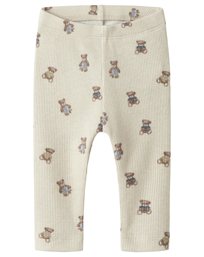 Name it - NBMDenkab Long Leggings - Peyote Melange